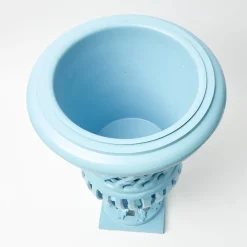 Adelaide Blue Lattice Urn