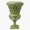 Adelaide Green Lattice Urn