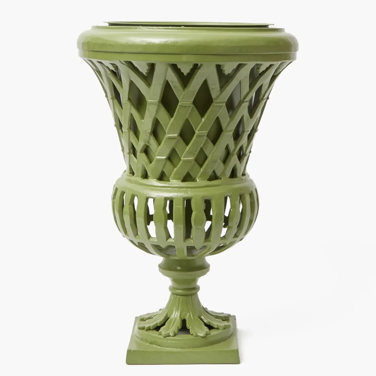 Adelaide Green Lattice Urn