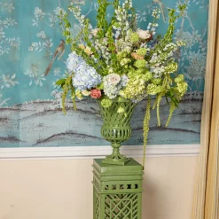 Adelaide Green Lattice Urn