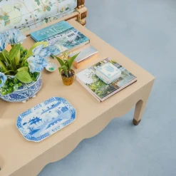 Adele Grasscloth Coffee Table