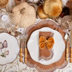 Alathea Caramel Linen Napkins (Set of 4)