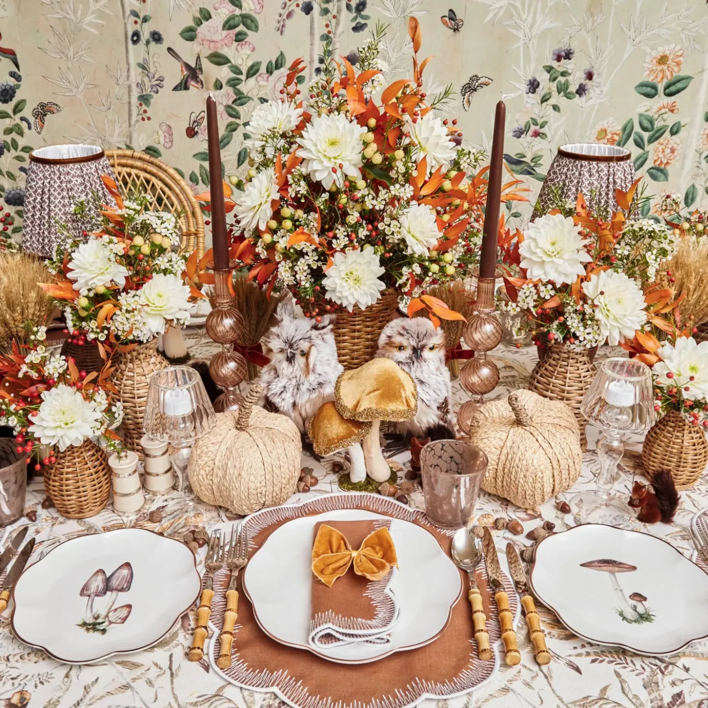 Alathea Caramel Linen Napkins (Set of 4)