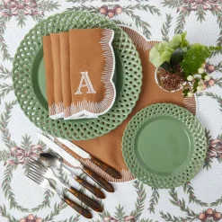 Alathea Caramel Linen Napkins (Set of 4)