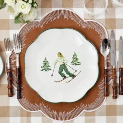 Alathea Caramel Linen Placemats (Set of 4)