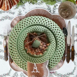 Alathea Caramel Linen Placemats & Napkins (Set of 4)
