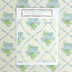 Alice's Bouquet Fabric (Blue)