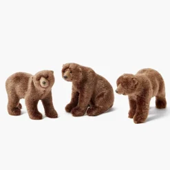 Alpine Brown Bears (Set of 3)
