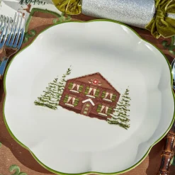Alpine Chalet Dinner Plate (Set of 4)
