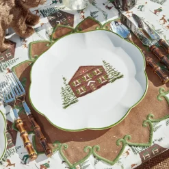 Alpine Chalet Dinner Plate (Set of 4)