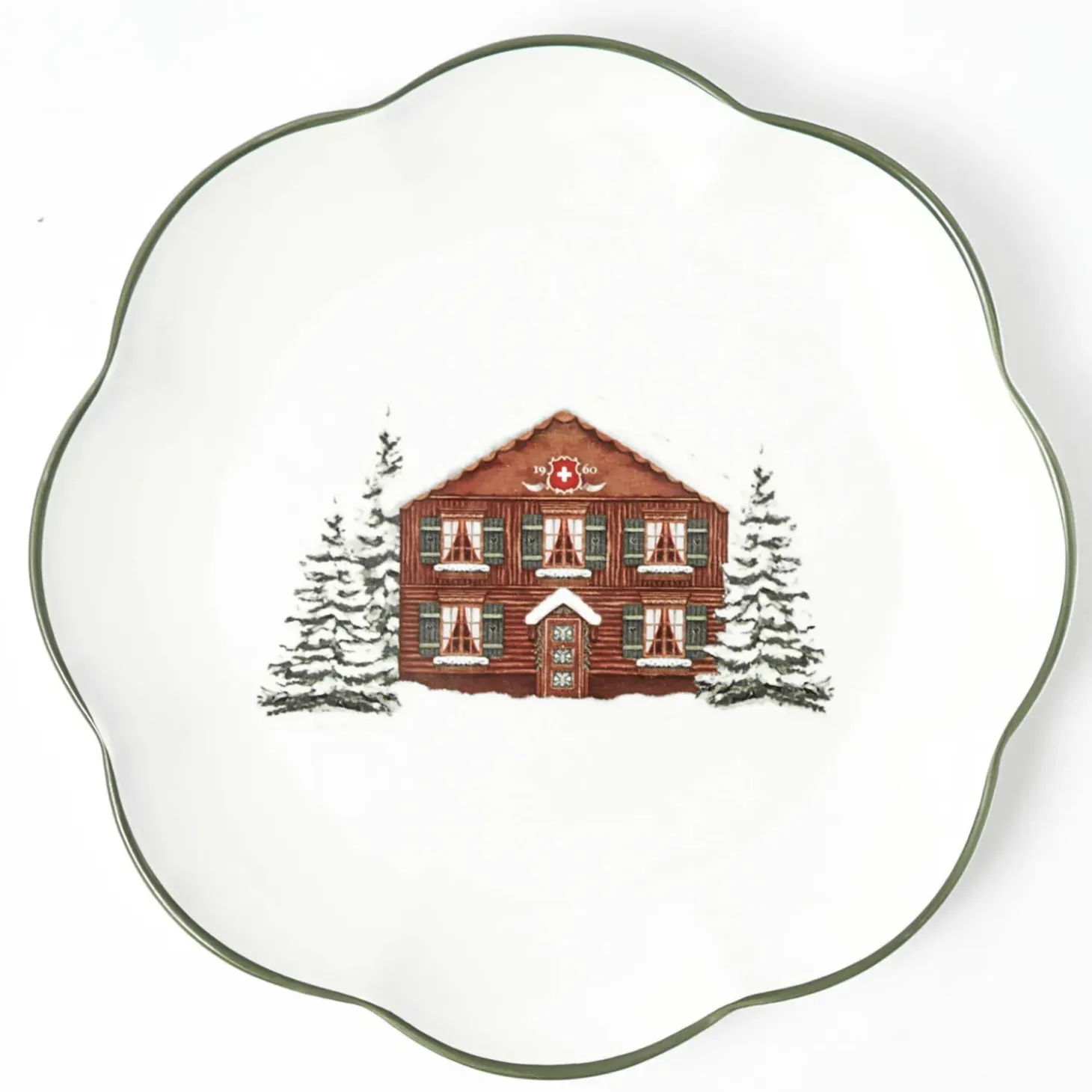Alpine Chalet Dinner Plate (Set of 4)