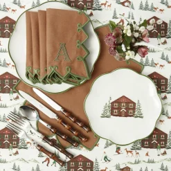 Alpine Chalet Starter Plate (Set of 4)