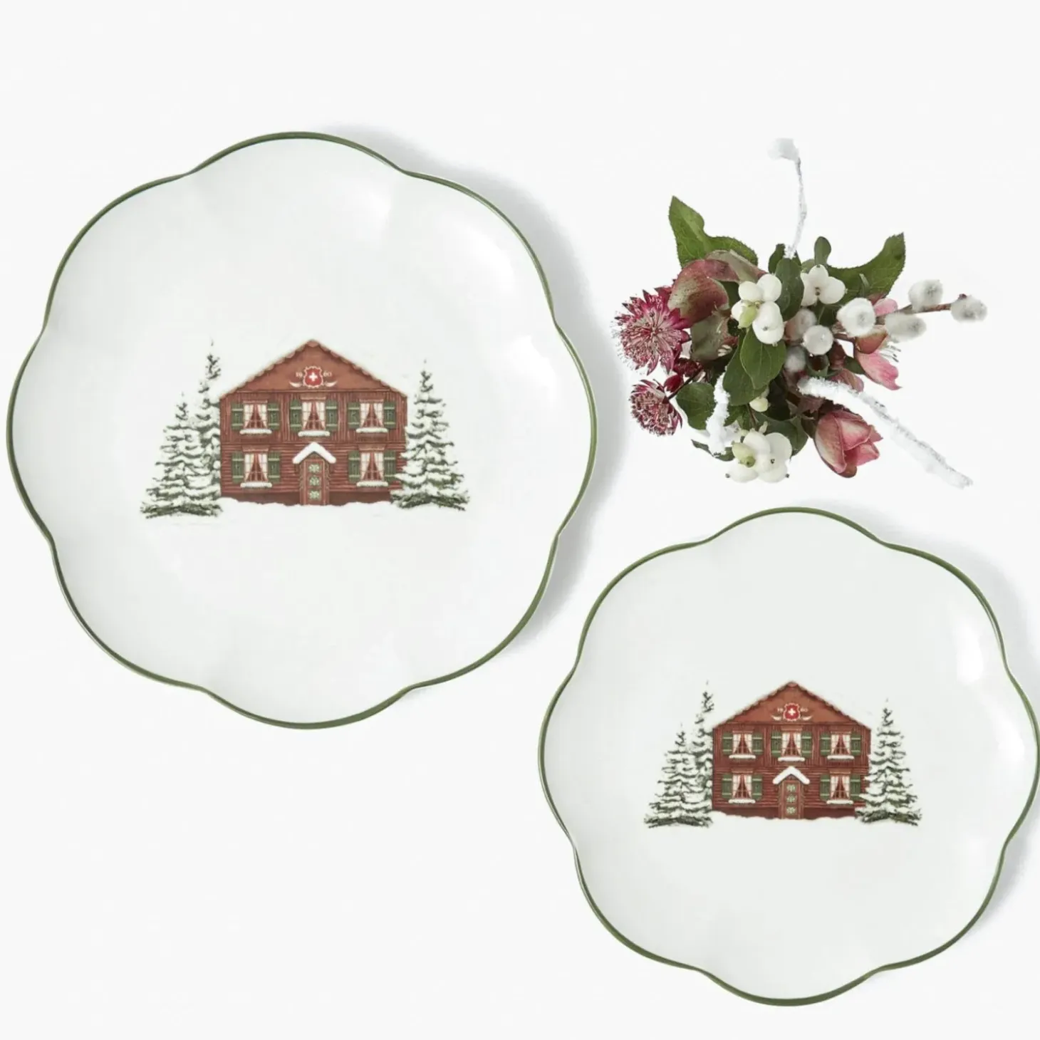 Alpine Chalet Starter Plate