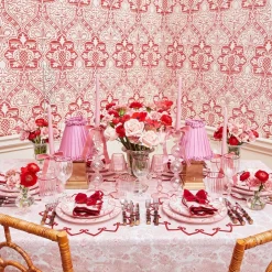 Angelique Pink Tablecloth