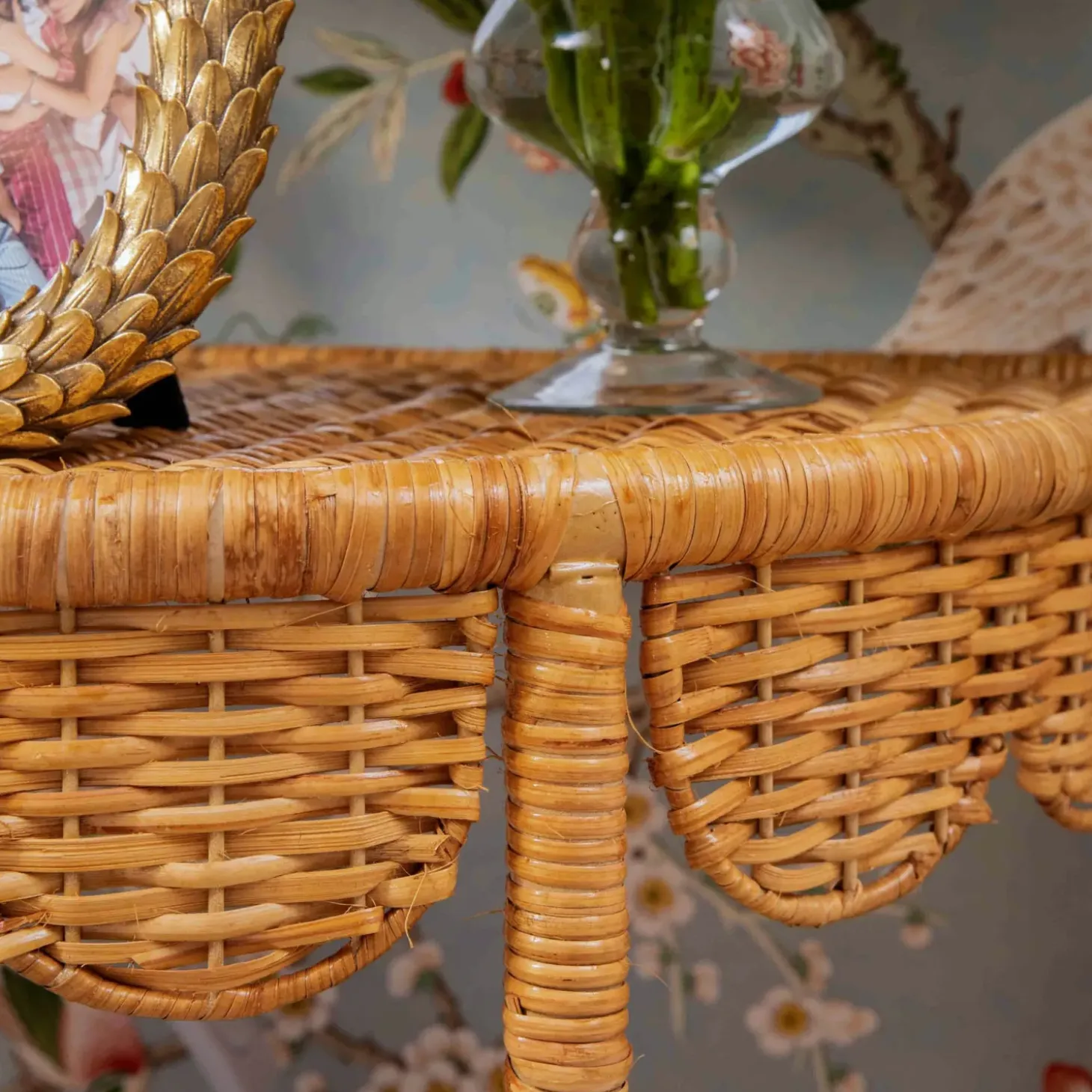 Annabelle Rattan Side Table