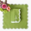 Apple Green Isabella Napkins (Set of 4)