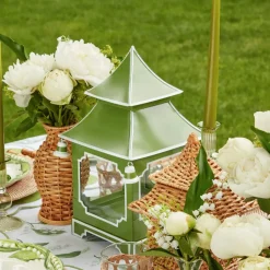 Apple Green Pagoda Lantern