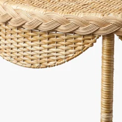 Aria Rattan Braided Side Table