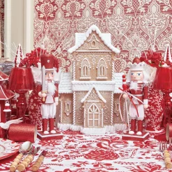 Assorted Red Glitter Nutcracker Trio