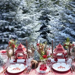 Assorted Red Glitter Nutcracker Trio