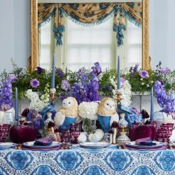 Aubergine Anita Engraved Glassware (Set of 8)
