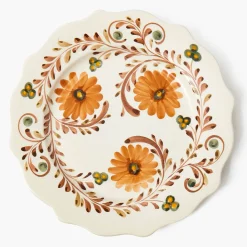 Autumn Flowers Starter Plate