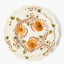 Autumn Flowers Starter Plate
