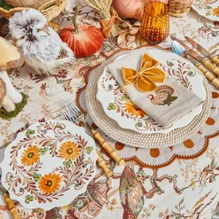 Autumn Flowers Starter Plate