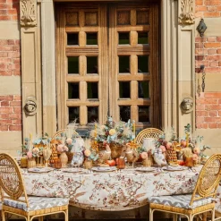 Autumn Flowers Starter Plates (Set of 4)