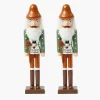 Autumnal Gnome Nutcracker (Pair) - 38cm