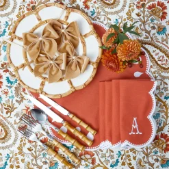 Autumnal Paisley Tablecloth