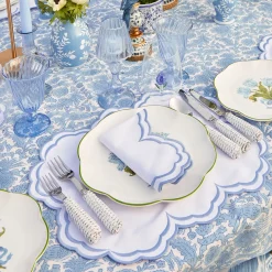 Azure Pheasant Tablecloth