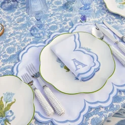 Azure Pheasant Tablecloth