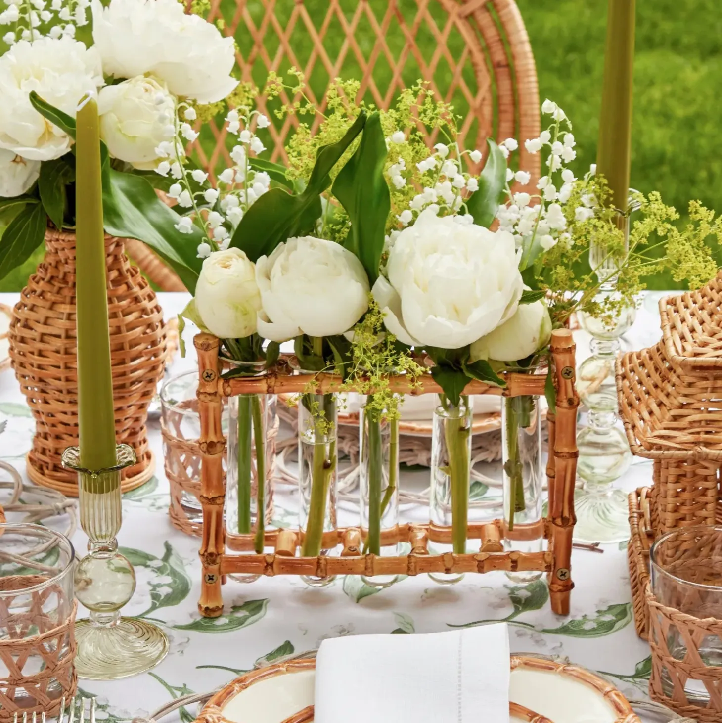 Bamboo Bud Vase