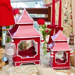 Berry Red Pagoda Lantern