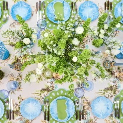 Bettina Green & Blue Placemats & Napkins (Set of 4)