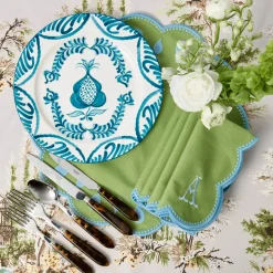 Bettina Green & Blue Placemats (Set of 4)