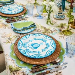 Bettina Green & Blue Placemats (Set of 4)