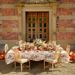 Bettina Taupe & Mustard Placemats & Napkins (Set of 4)