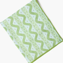Blue & Green Ikat Tablecloth