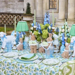 Blue & Green Josephine Garland Dinner & Starter Plates (Set of 8)