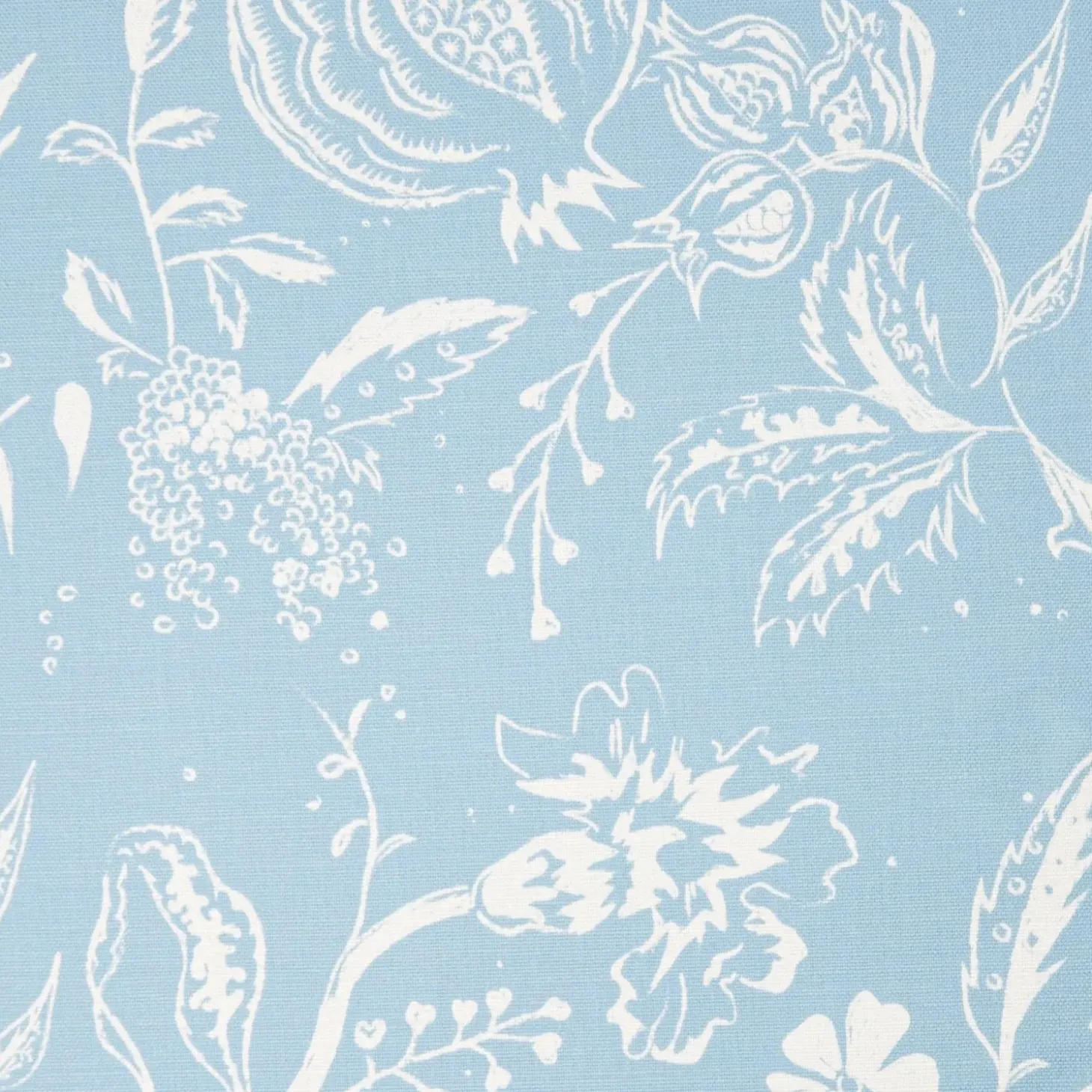Blue Chelsea Square Fabric