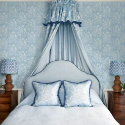 Blue Chelsea Square Wallpaper