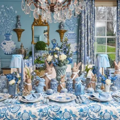 Blue Elizabeth Tablecloth