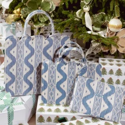 Blue Ikat Pochette
