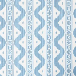 Blue Ikat Tablecloth