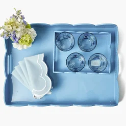 Blue Lacquer Trayscape