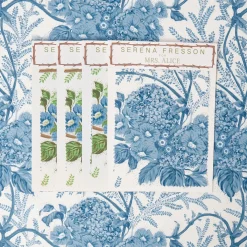 Blue Lady Isabella's Garden Fabric