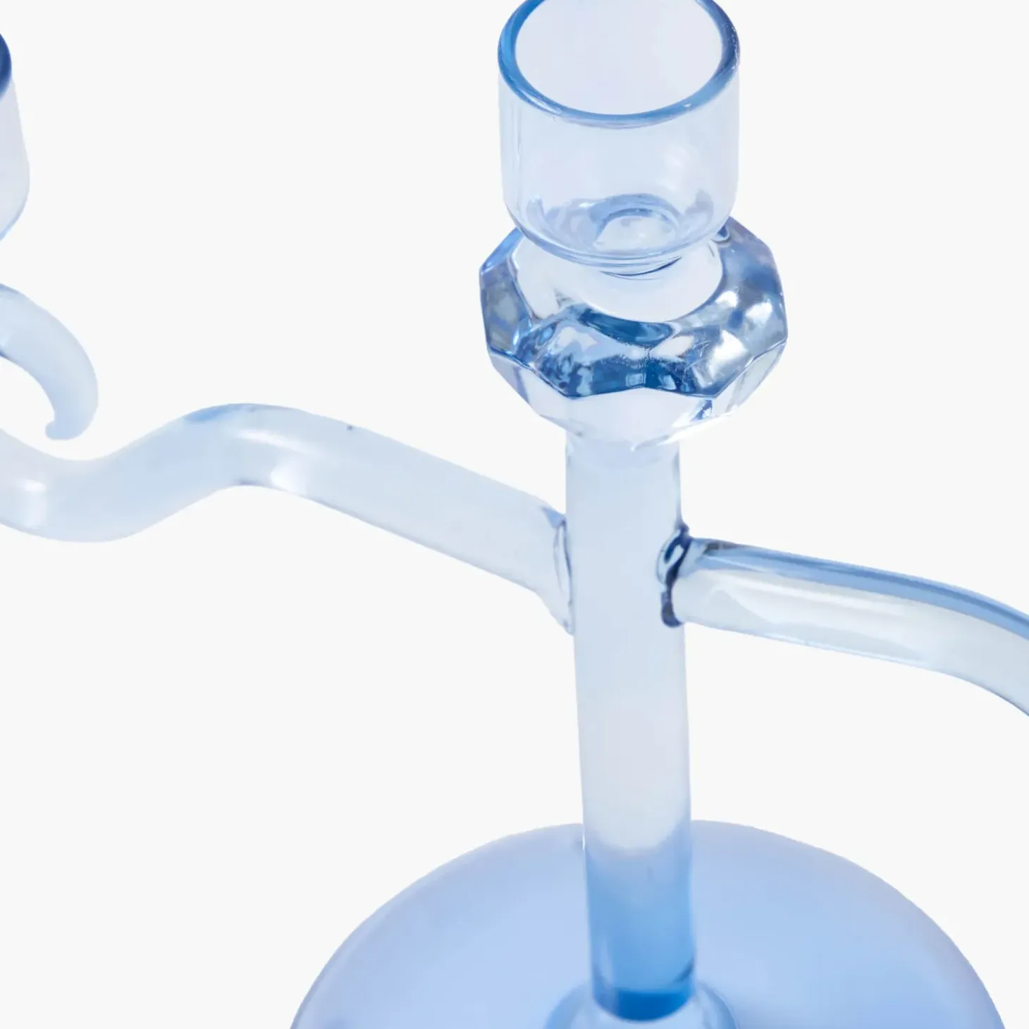 Blue Lantern Tealight Candleabra