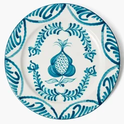 Blue Melograno Dinner Plate
